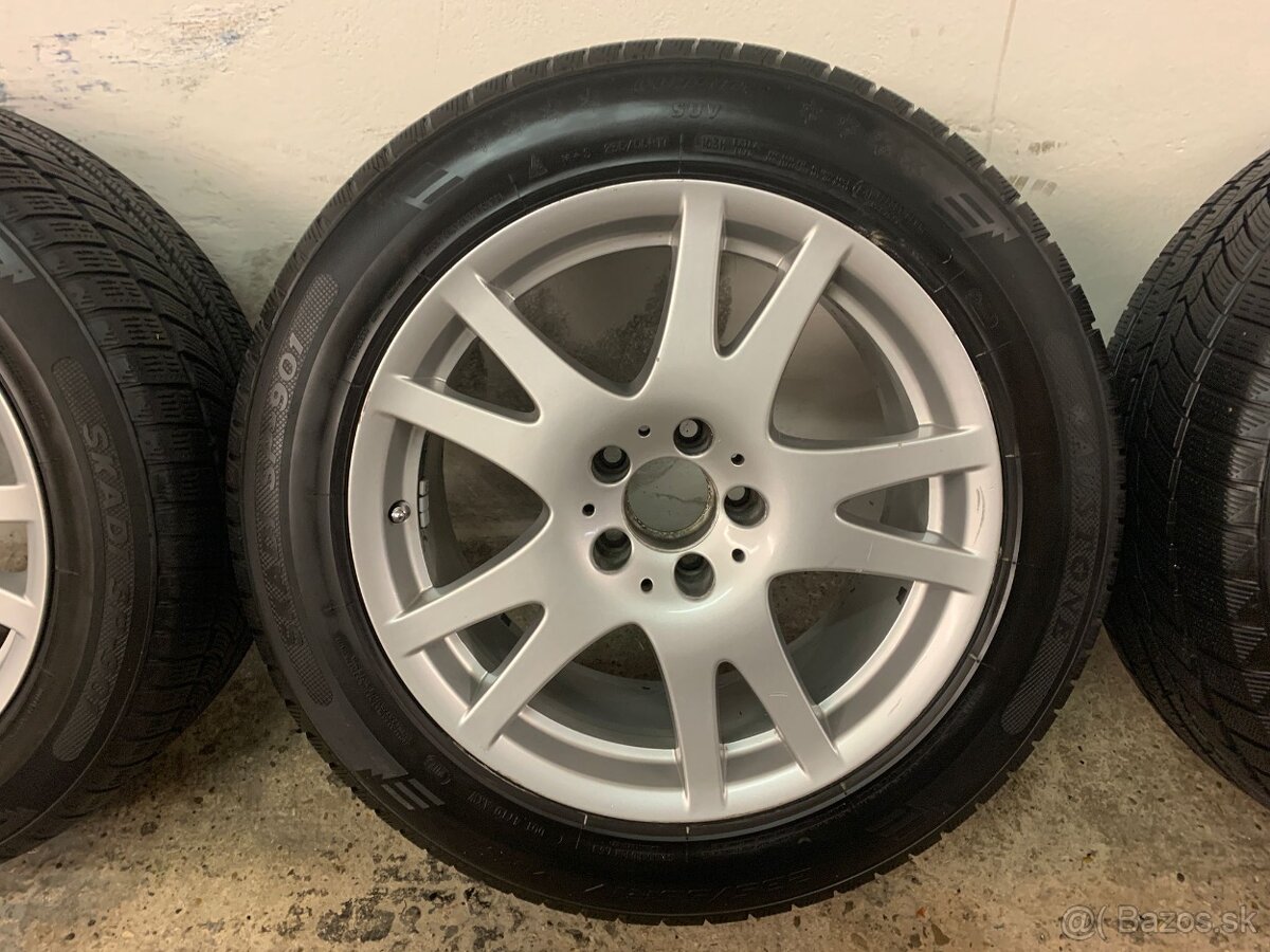 Mercedes 4x elektrony + 4x zimne gumy 17 235/55R17 - 7