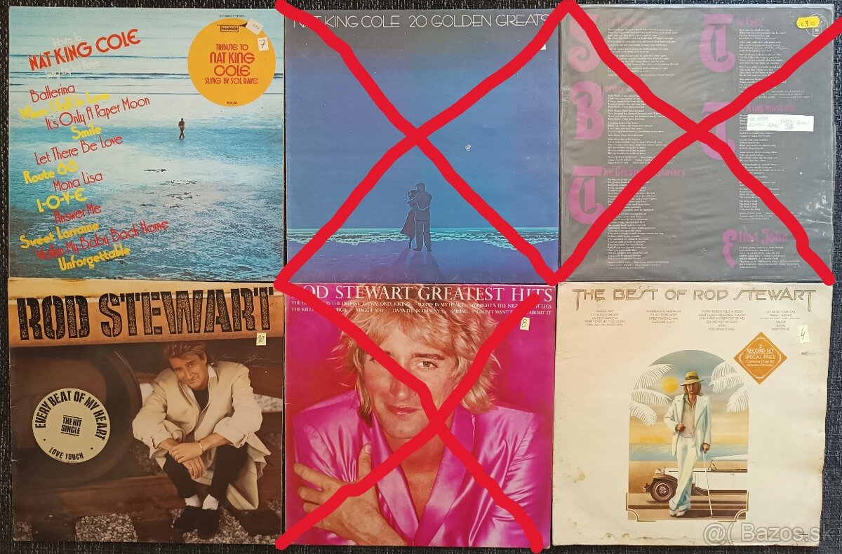 Gramofonové platne LP 1 - 7