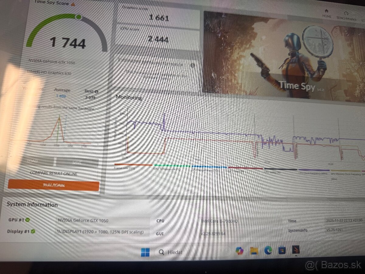 Starši Herný notebook s GTX 1050 a Windows 11 - 7