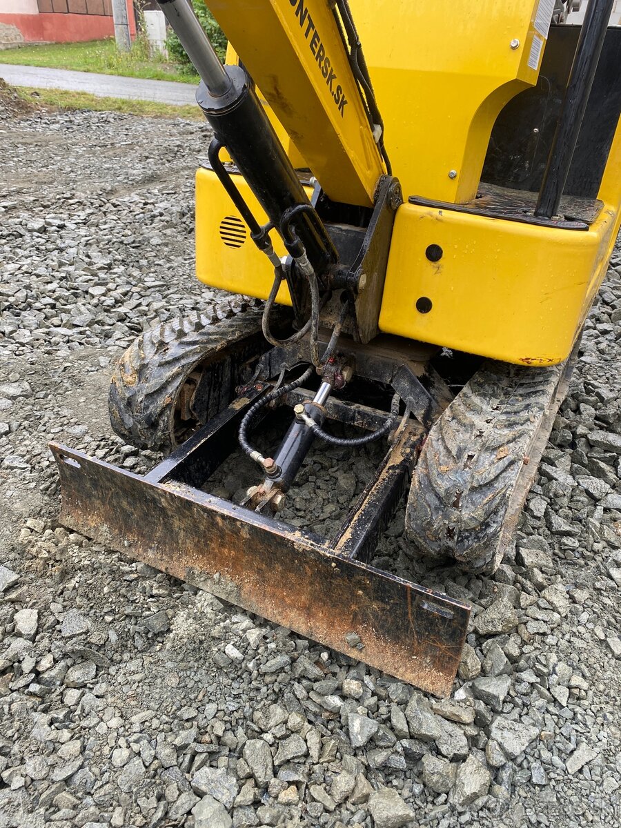 Predám minibager Günter Grossman GG800 - 7