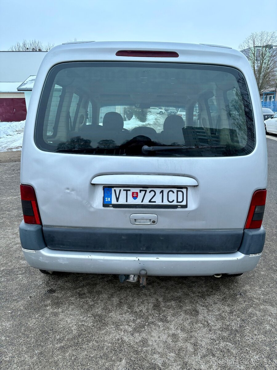 Peugeot Partner Víkendová cena PEVNÁ - 7