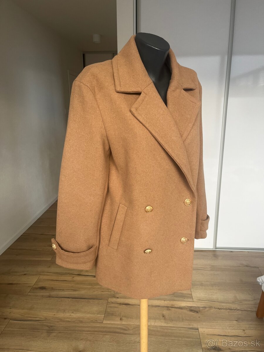 Vlneny kabát Reserved - 7