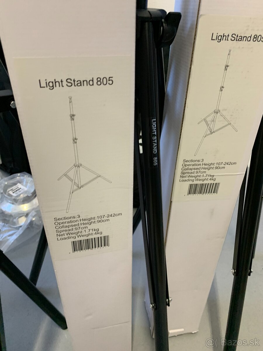 4× Linkstar LS-805 – statív na svetlo - 7