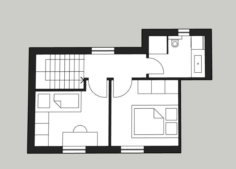 3izbový mezonetový byt so záhradou - 7