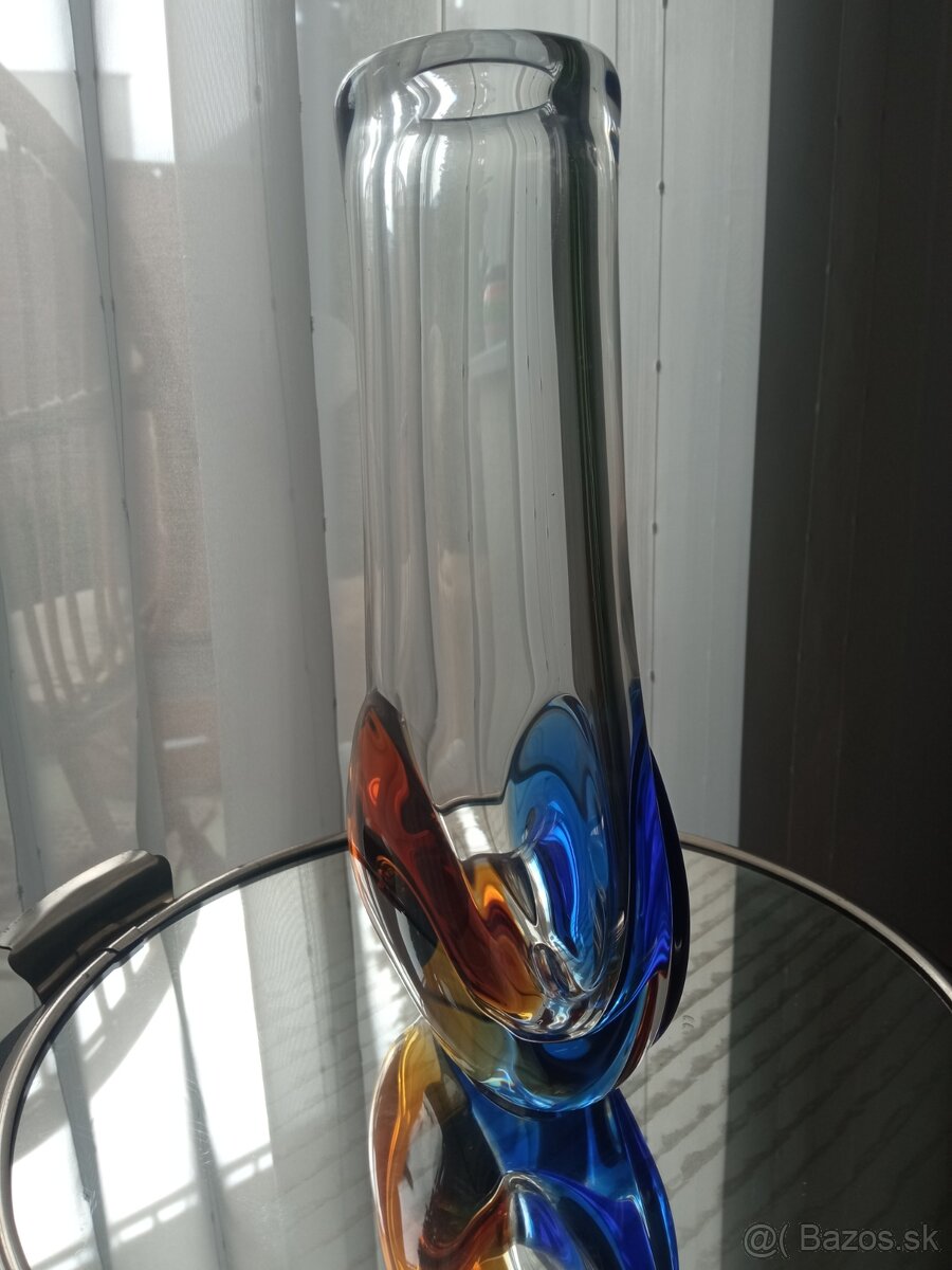 Vaza z hutného skla - 7