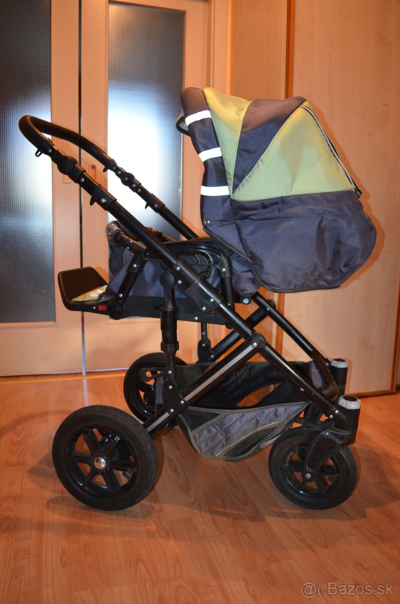 Kočík 3-trojkombinácia - nafukovacie kolesá - 7