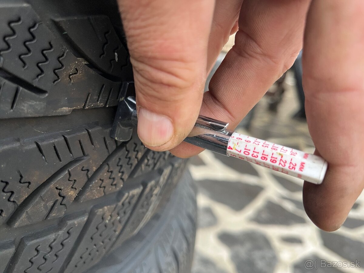 5x112 r16 originál vw zimná sada - 7