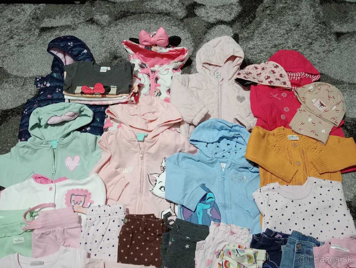 Balík oblečenia pre dievčatko 74/80 - 7