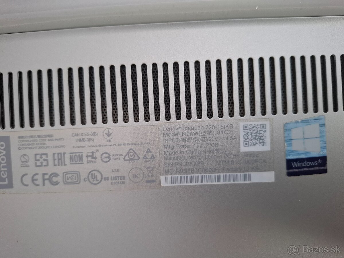 Lenovo IdeaPad 720 - 7