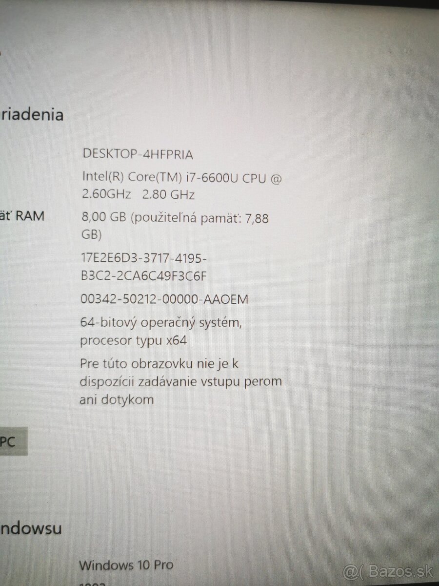 Dell latitude E7470 i7 Cena 160€ - 7