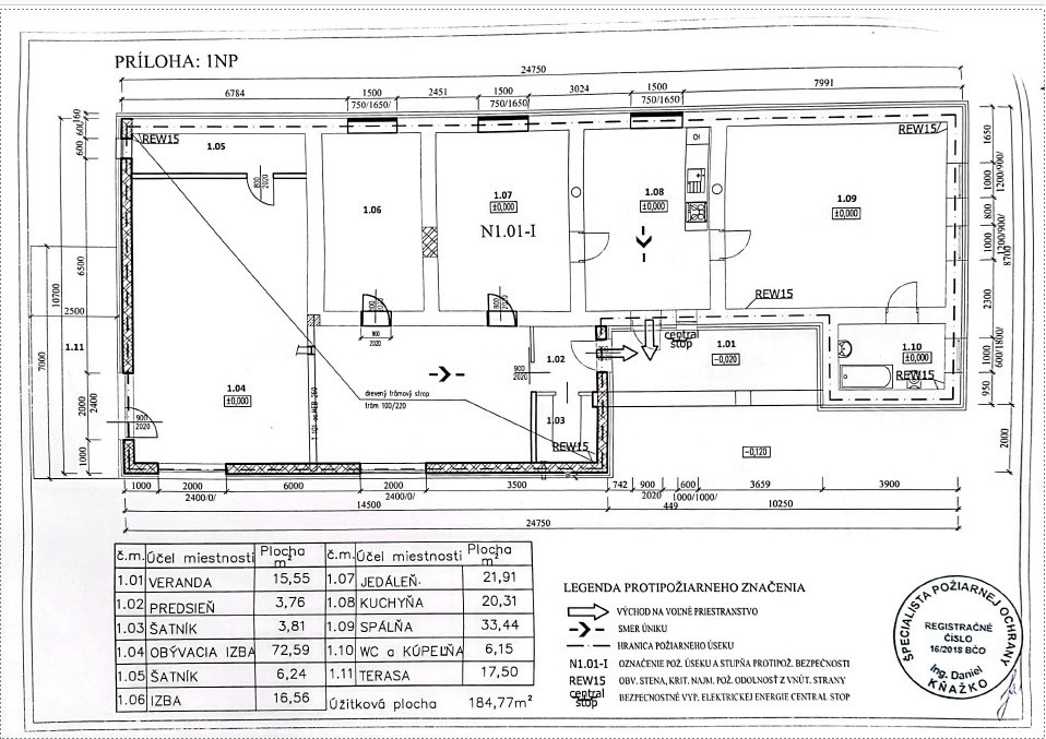 NA PREDAJ RODINNÝ DOM, POZEMOK 1041 M2 NEDED - 7