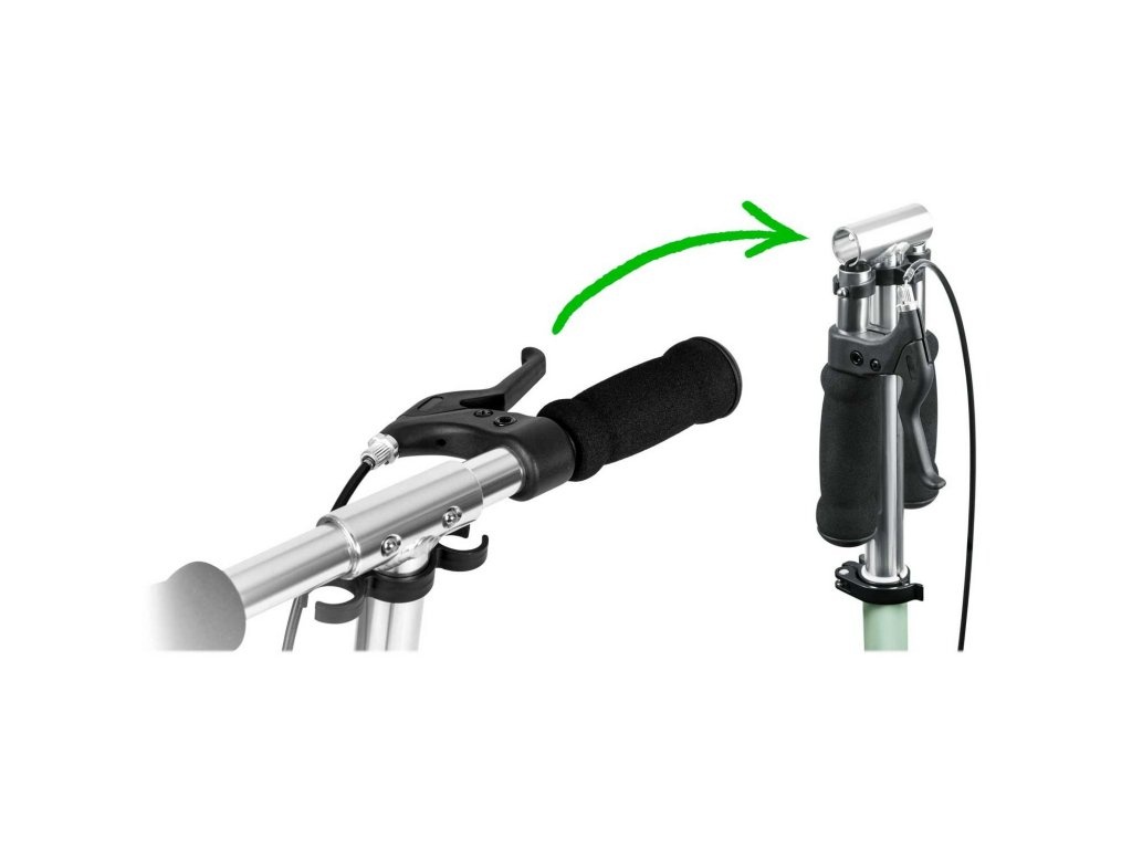 Kolobežka Soke City zelená 1613 - 7