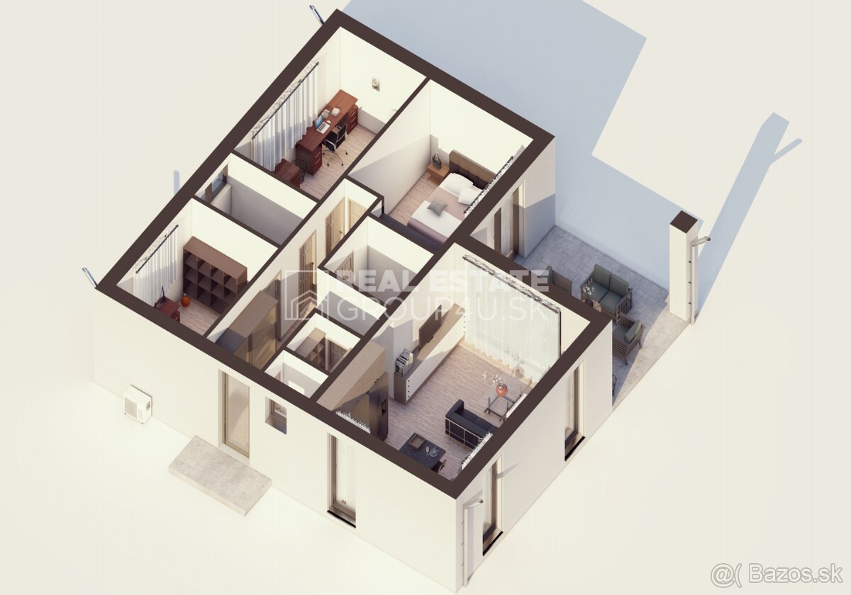 4IZ BUNGALOV V POVAŽSKEJ BYSTRICI V ŠTÁDIU HRUBEJ STAVBY - 7