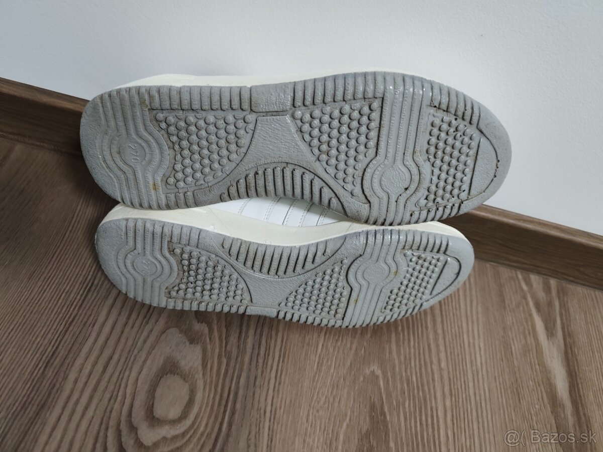 Prestige 42 - kožené biele topánky - 7