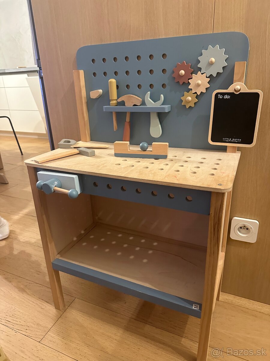 Little Dutch Ponk drevený Blue - 7