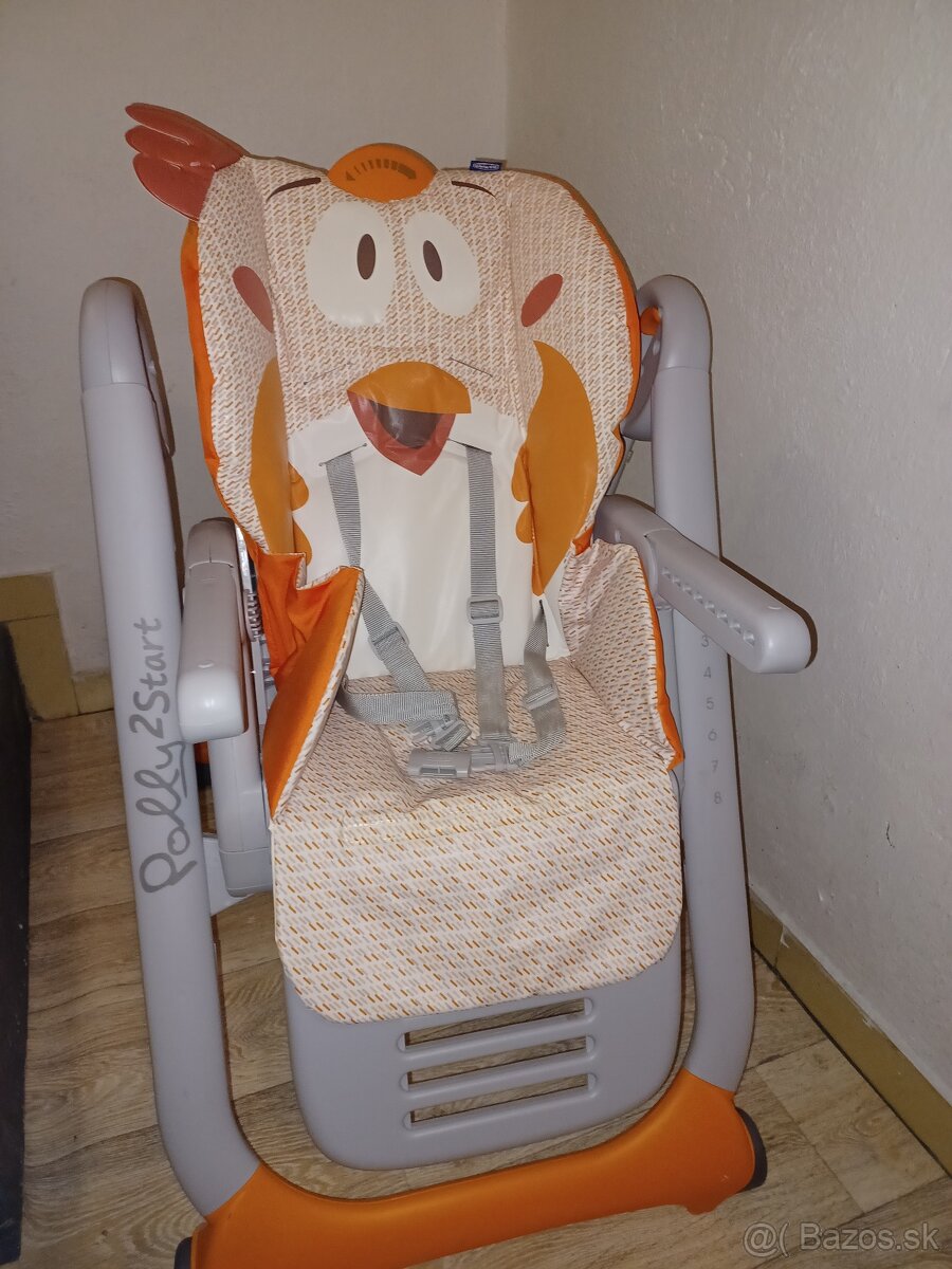 Jedálenská stolička Chicco Polly 2 Start - 7