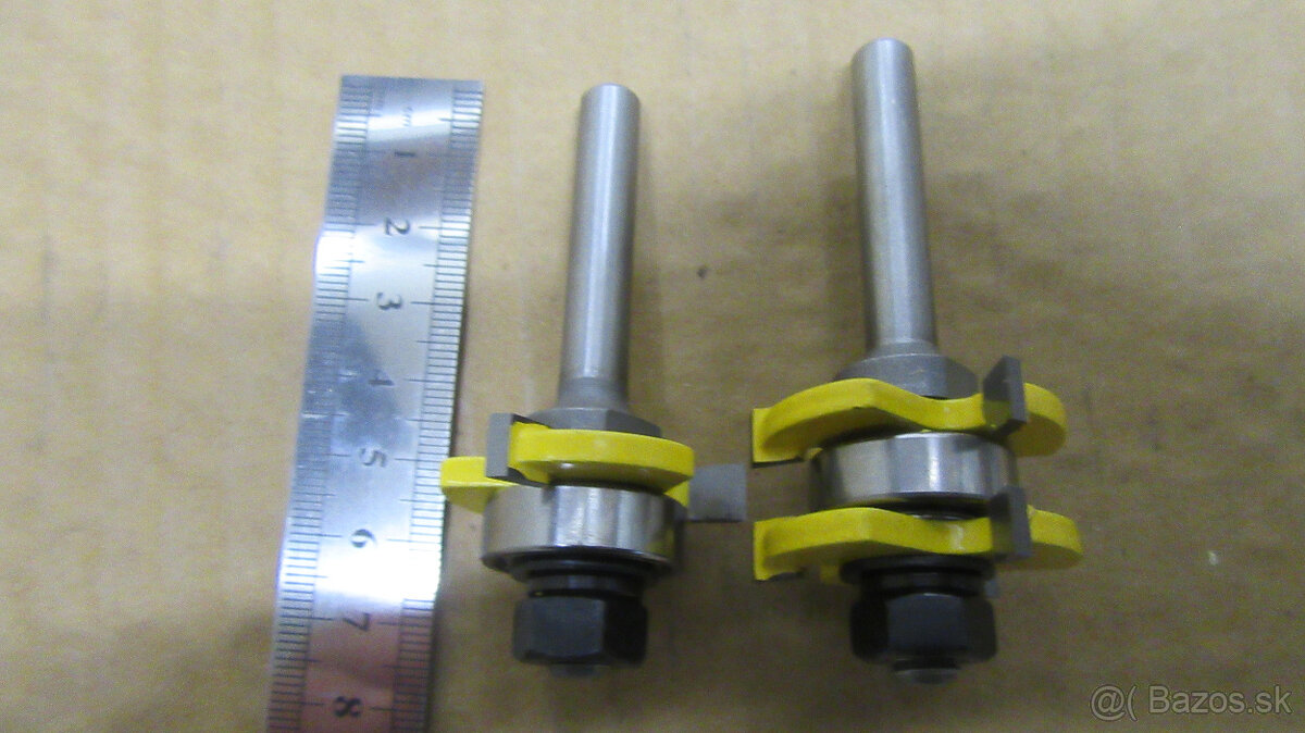 stopkové frézy na drevo ✳️✴️ Ø8mm nové - 7