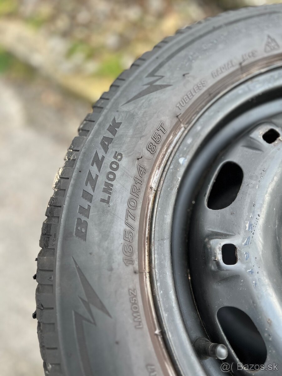 Zimná sada 5x100 r14 Fabia polo Ibiza - 7