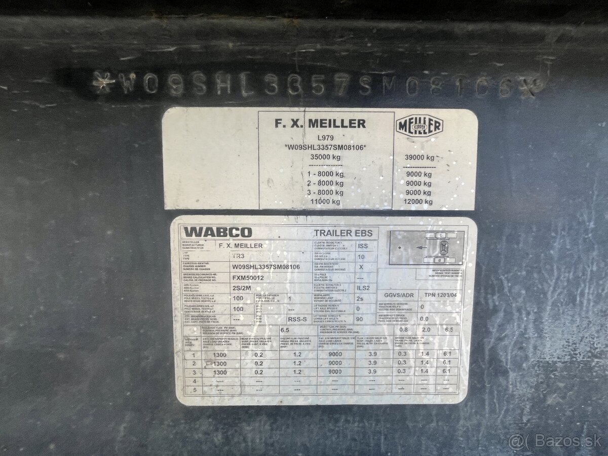 Ťahač DAF s návesom MEILLER - 7