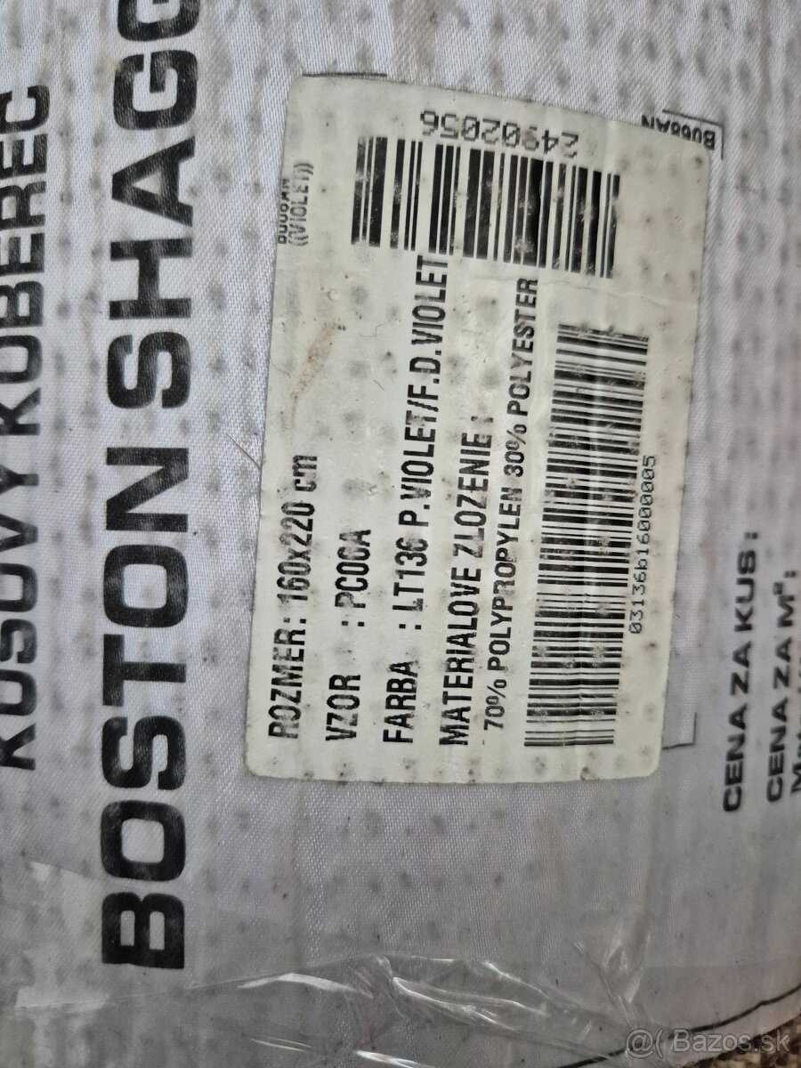 Predam koberec s dlhym vlasom - 7