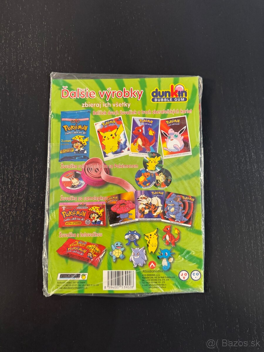 Pokémon Boomer Dunkin Bubble Gum - 7