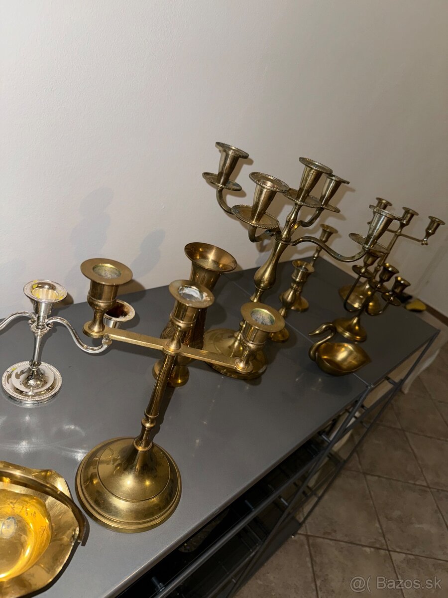 Predám sadu pozlátených dekorácií - 7