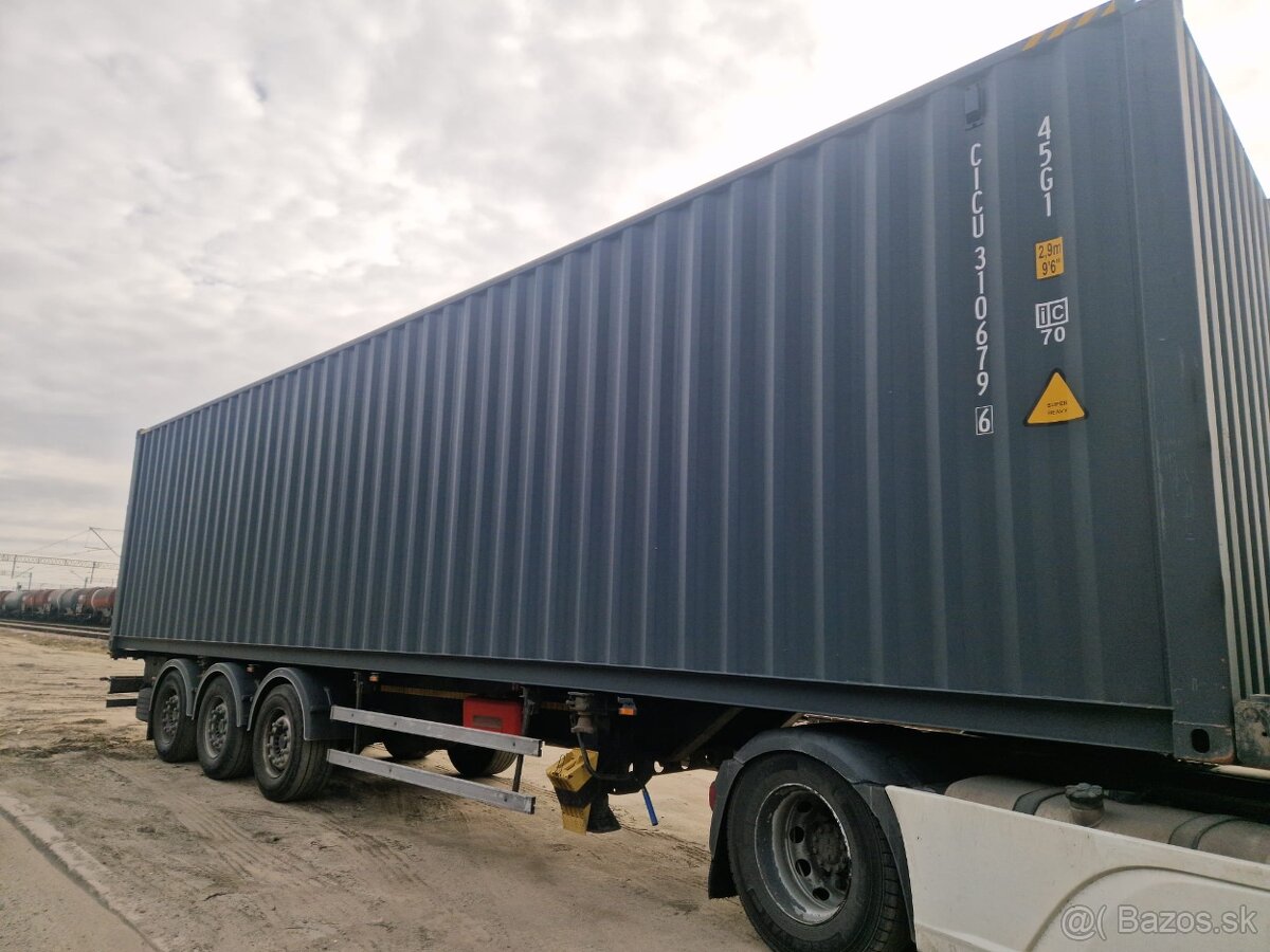 lodný kontajner nový 40HC, 12m a 6m DC,HC20 - 7