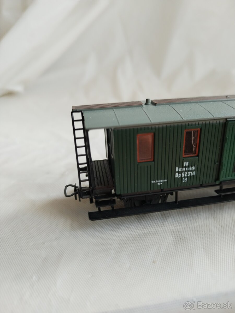 Model služobného vagóna H0 - 7