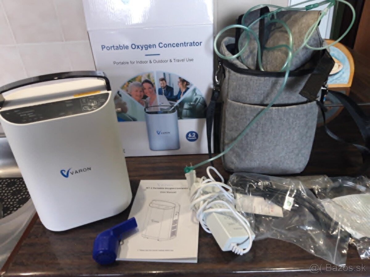 Prenosný dýchací prístroj+inhalátor+tlakomer zdarma+liekovka - 7