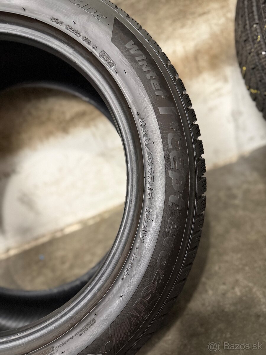 Zimné pneumatiky 235/55/18 Hankook Winter icept Evo 2 SUV - 7