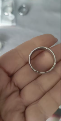 Elegantné 2ks obrúčky 8mm strieborné so vzorom - 7