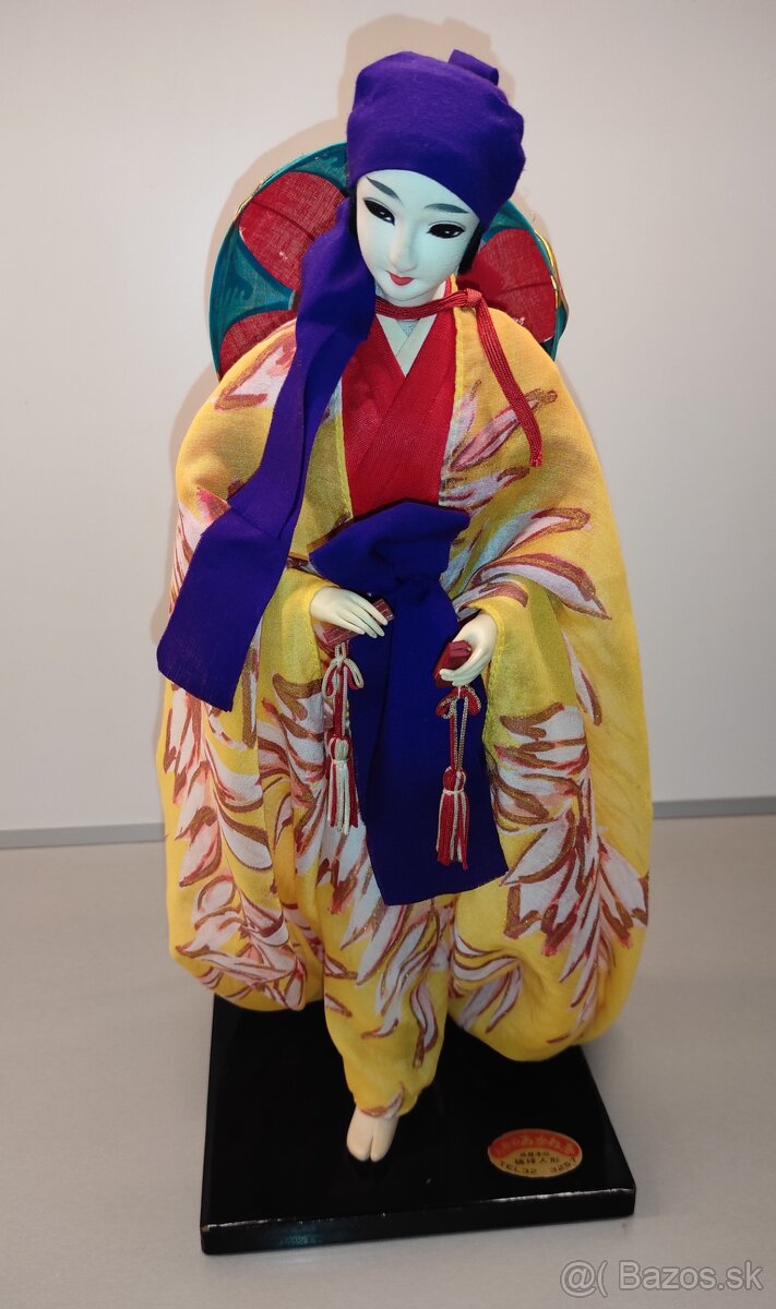 Japonská bábika s klobúkom - 7