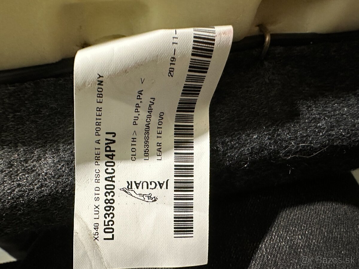 Zadné sedadlá Jaguár E-Pace L0539830AC04PVJ - 7