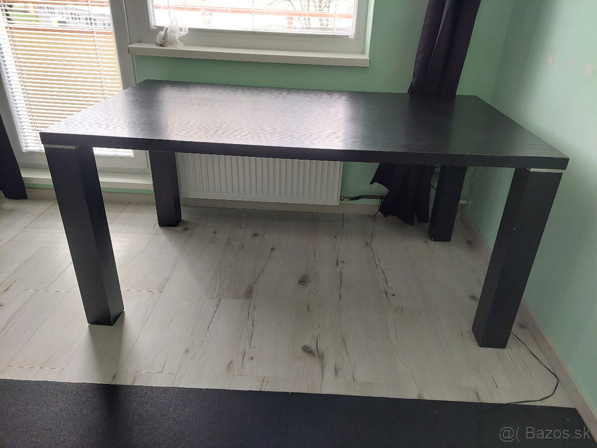 Stôl čierny, 160 x 90 - 7