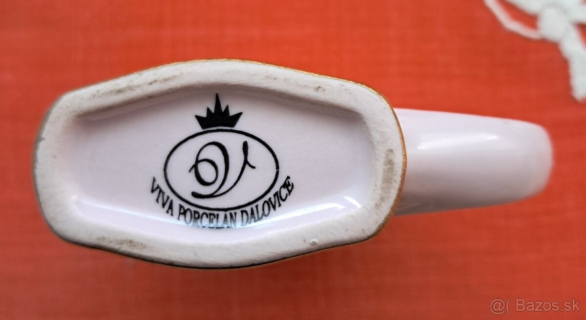 Dekorácia - ružový porcelán - 7