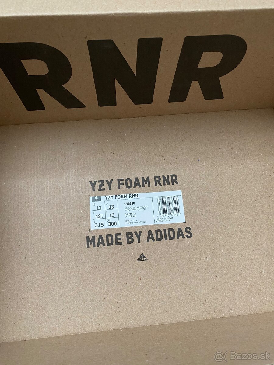 Yeezy Foam Runner Stone Salt - 7