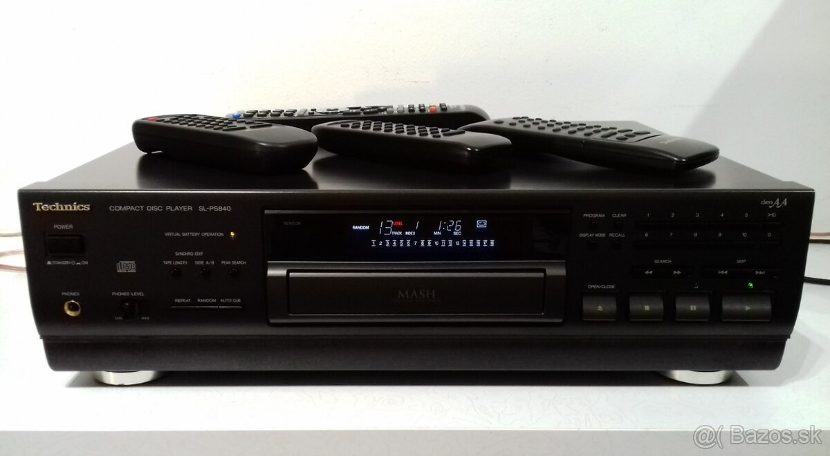 ClassAA spickovy CD prehravac TECHNICS SL-PS840, Japan, AC54 - 7