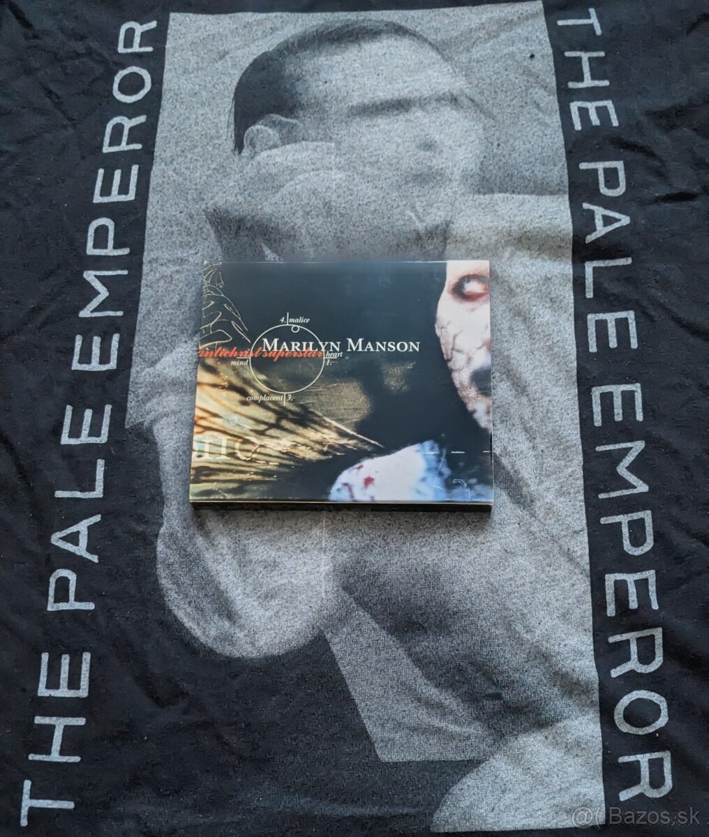 Marilyn Manson – set 3 originálnych CD (Antichrist Superstar - 7