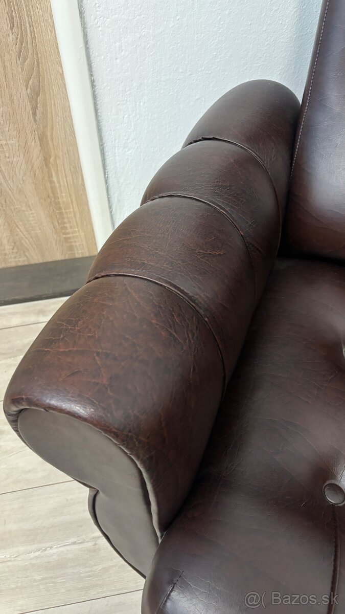 Hnedé kreslo - 7