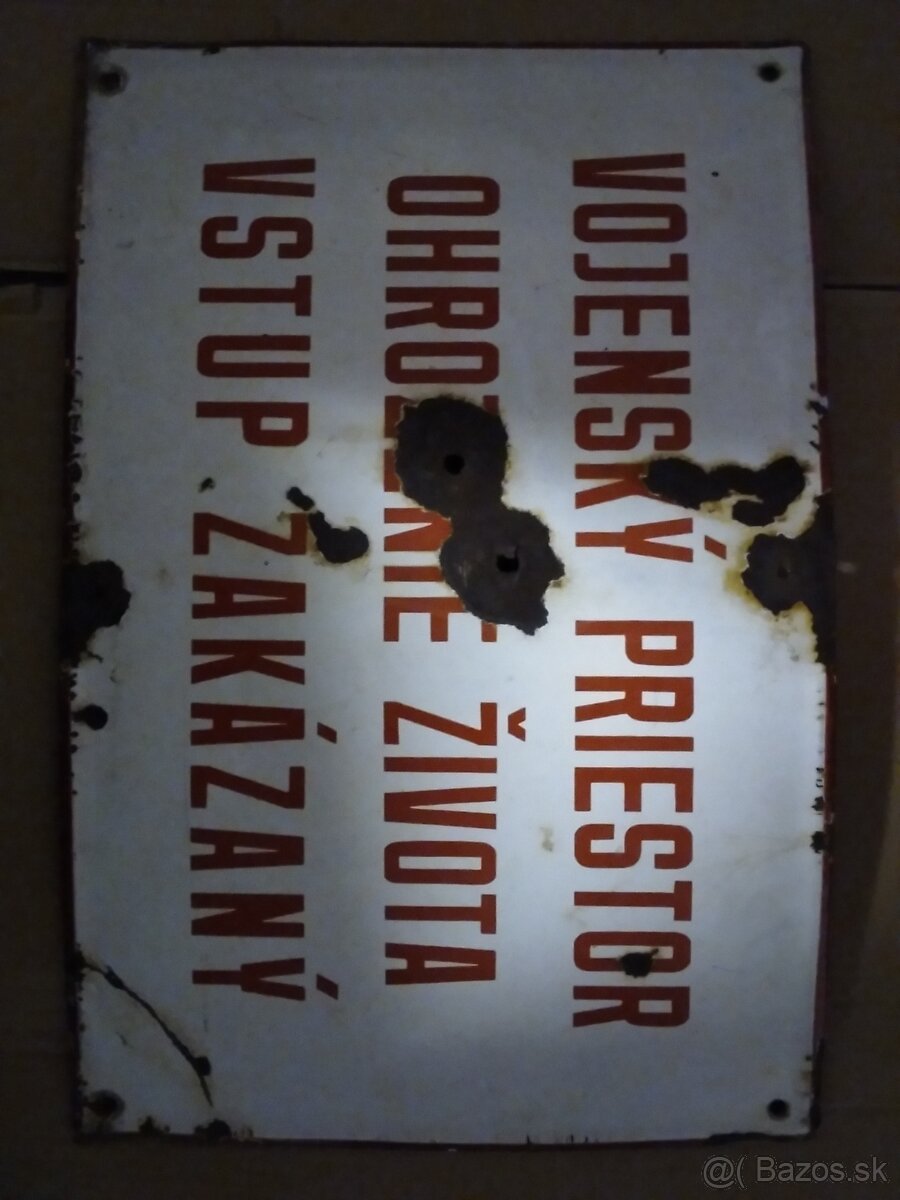 Smaltovane cedule - 7