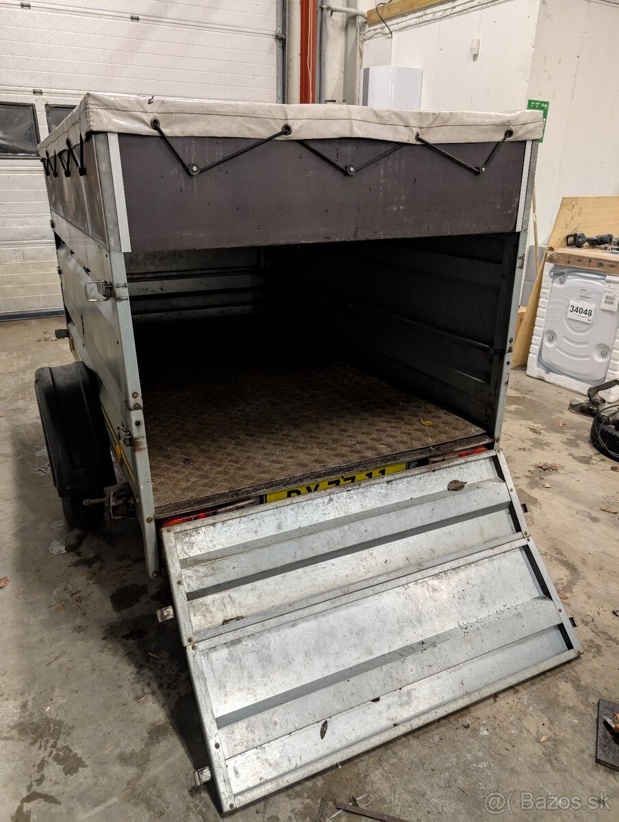 Prívesný vozík vyklapaci - 7