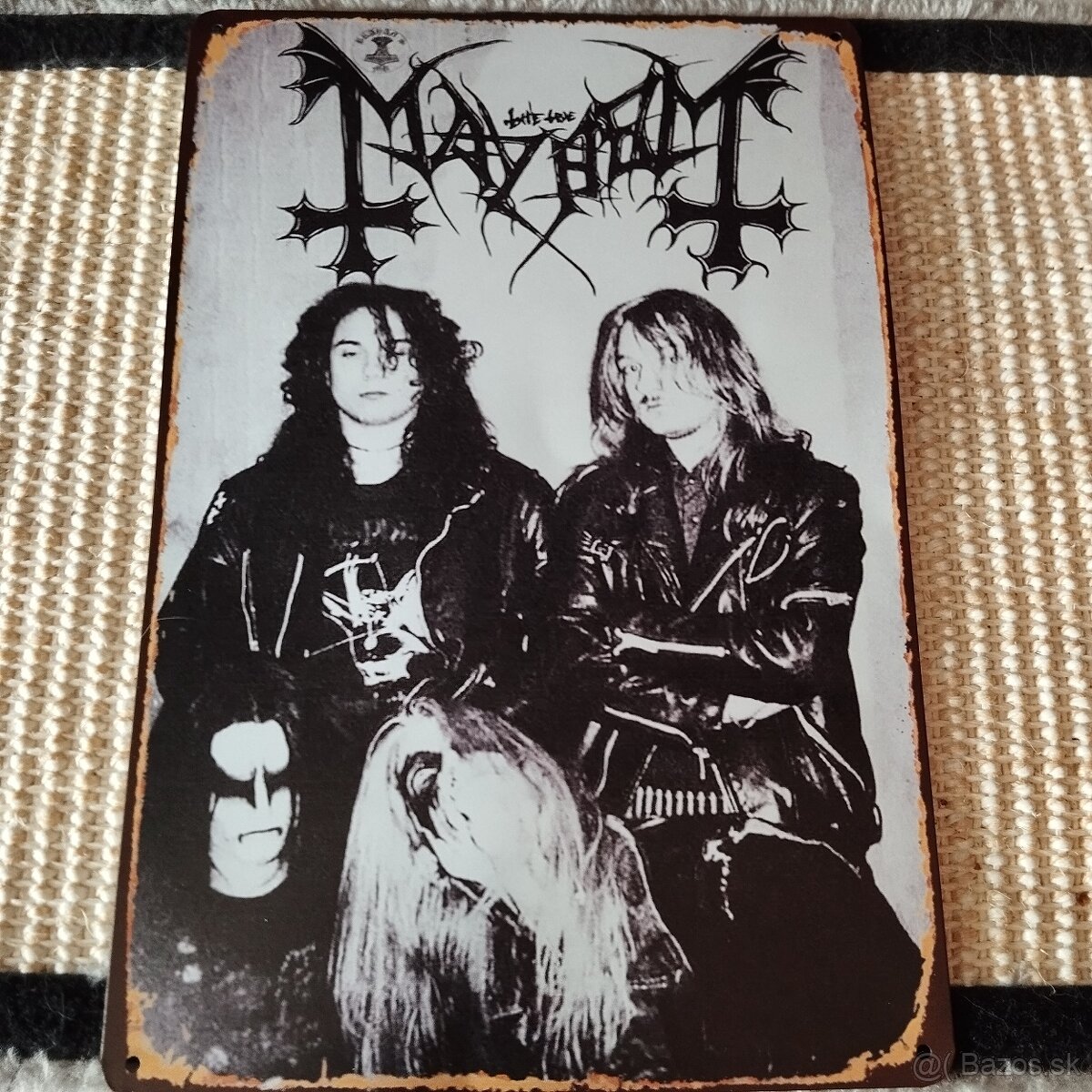 Metal CD,Siltovky,Textil poster flag,nášiviky,kovová tabula - 7