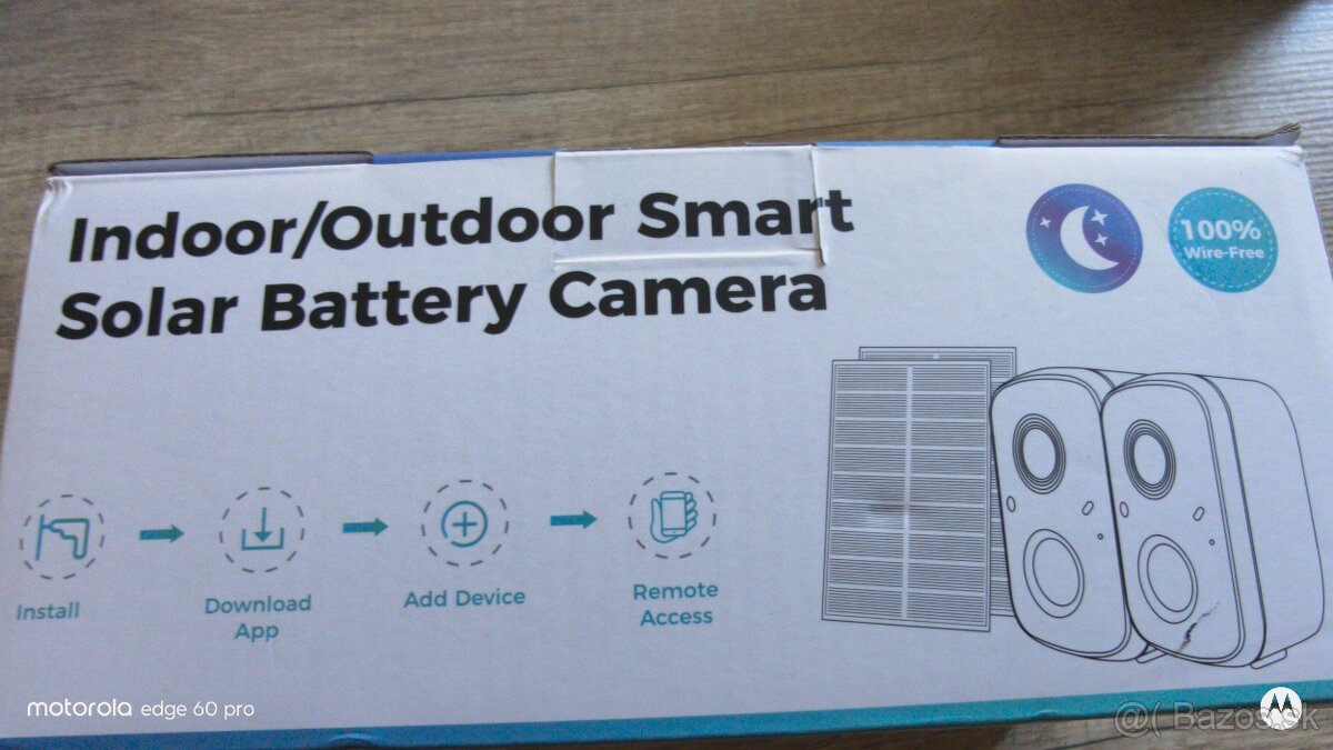 Bezpečnostná Solar Wifi ip kamera 4mpix - 7