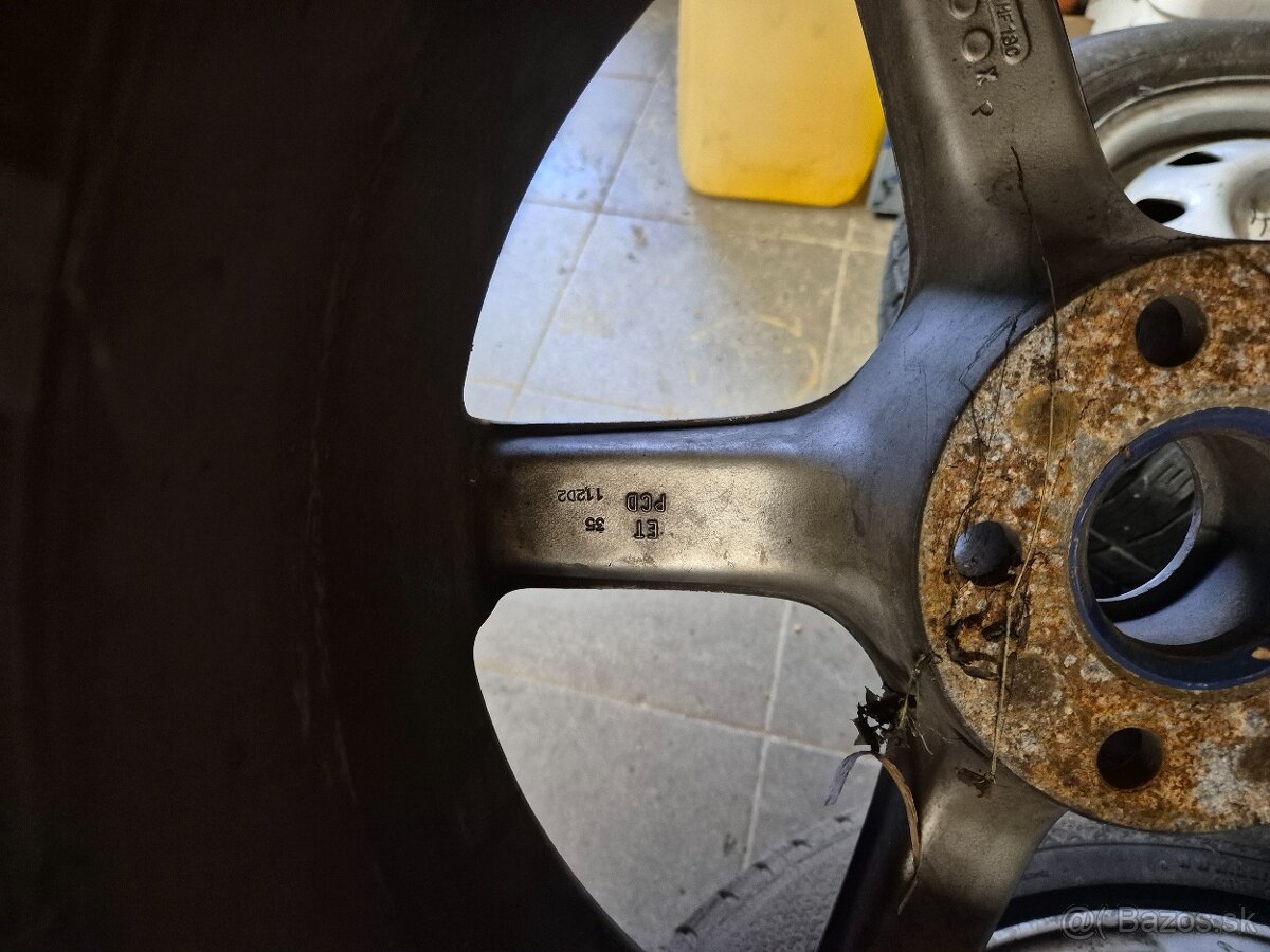 Predám elektróny 5x112r17 - VW GROUP - made in Italy - - 7