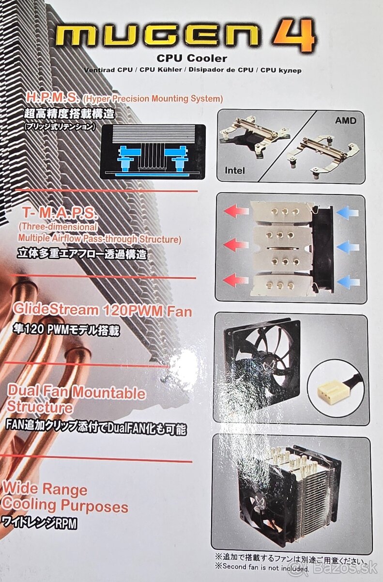 Scythe Mugen 4 (SCMG-4000) – chladič CPU (Intel LGA 2011/136 - 7