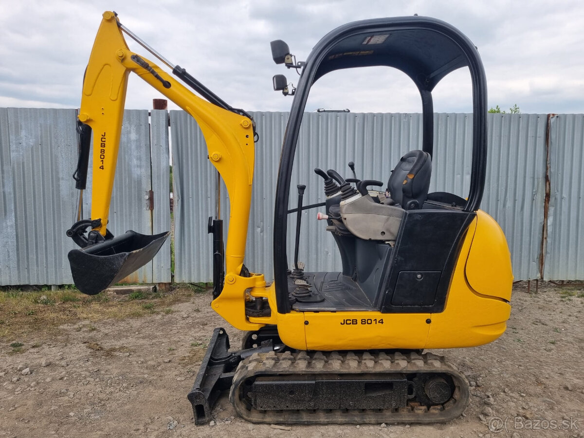 Prodám pásovy minibagr JCB 8014 PRIVÁT NENÍ DPH - 7