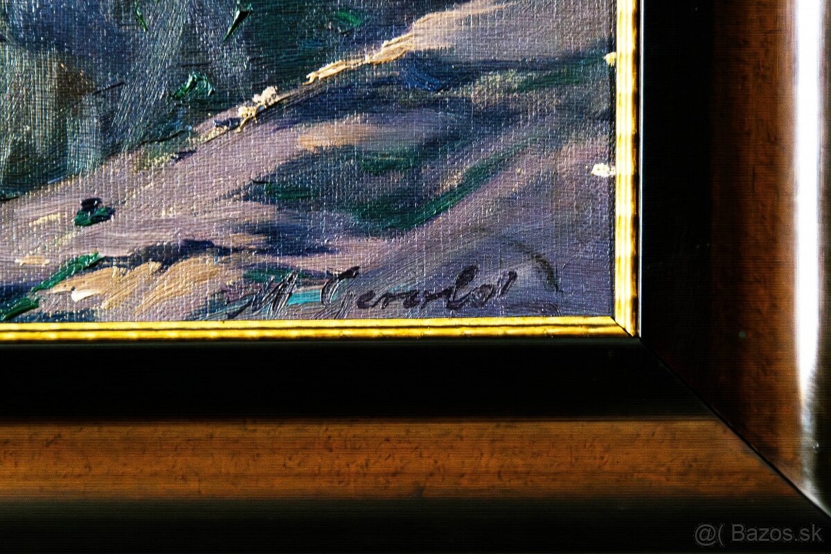 Súmrak, M.Geverlot, 785 × 650 mm - 7