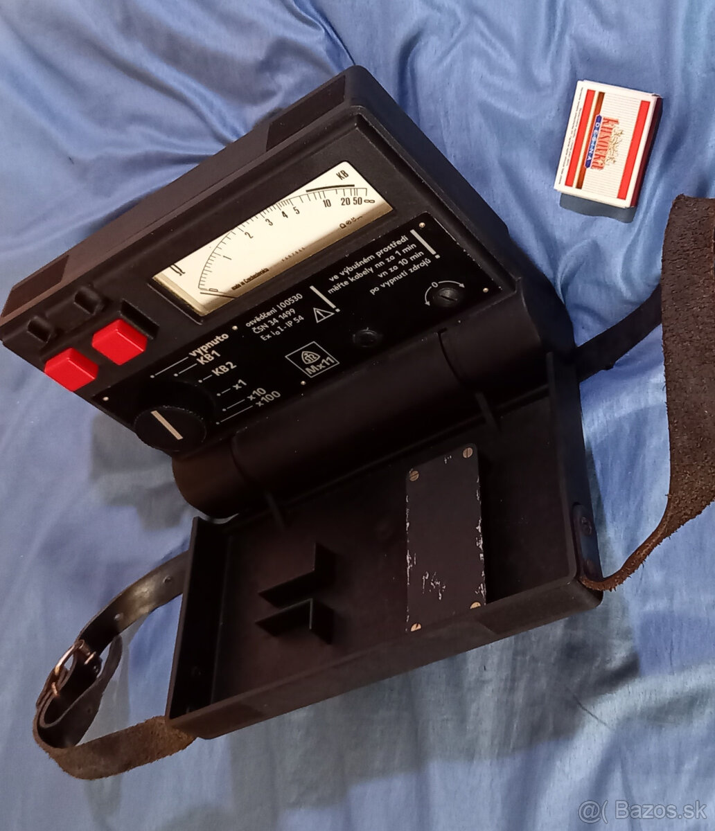 Predám skúšačku el. zariadení Mx11 a zadarmo Tachocard - 7