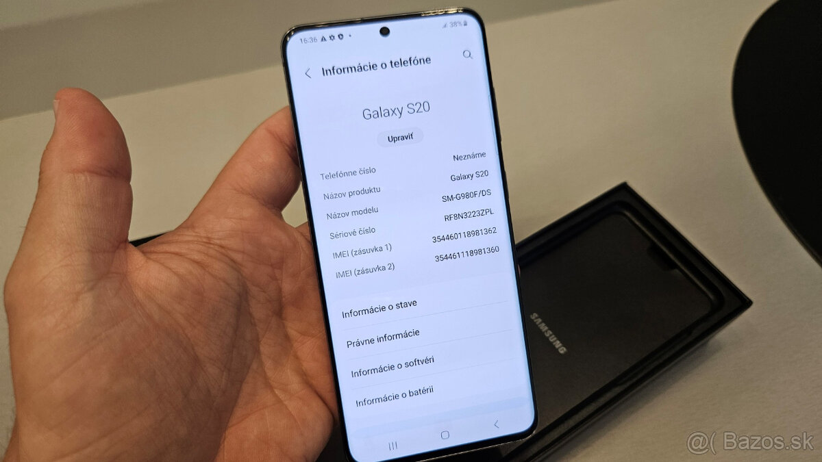 Samsung Galaxy S20 - funkčný - 7