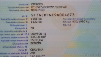 Citroen Berlingo 1.4 - 7